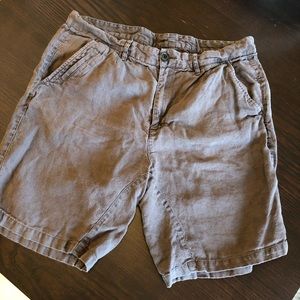 Men’s Armani Exchange Linen Shorts Size 33